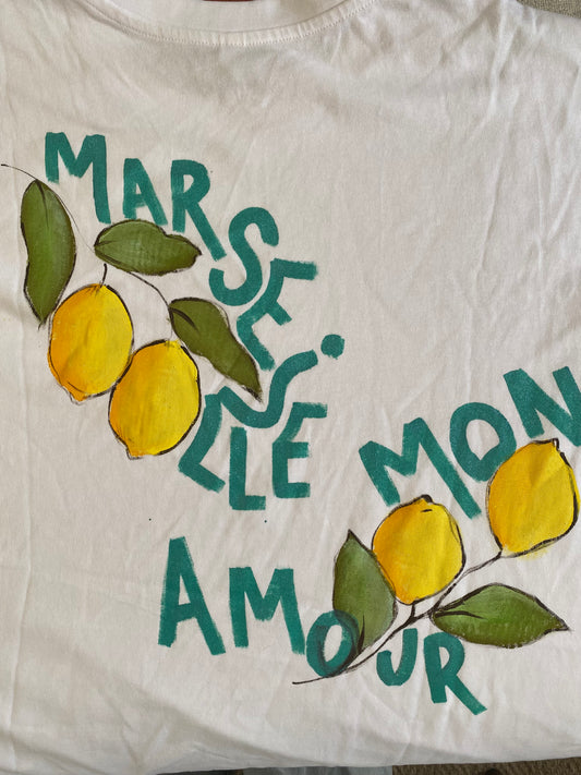 AMOUR- BLEU BRILLANT - M