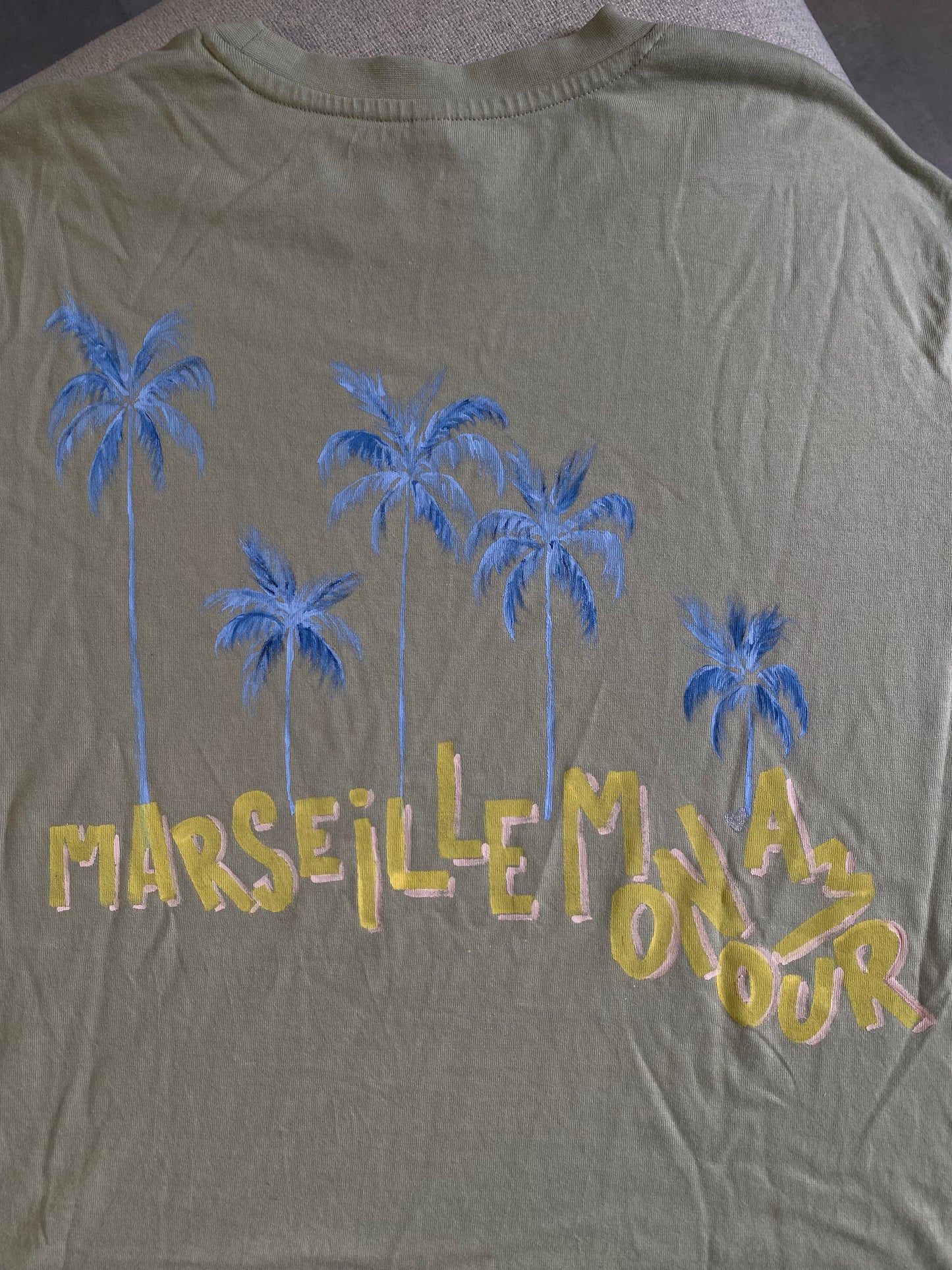 AMOUR - PALMIERS BLEUS - M